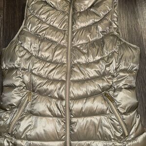 Calvin Klein Gold Puffer Vest